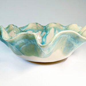 Marie Sez Ceramics Saladier Blue Sea