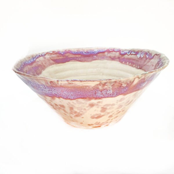 Marie Sez Ceramics Saladier Triangle Violet